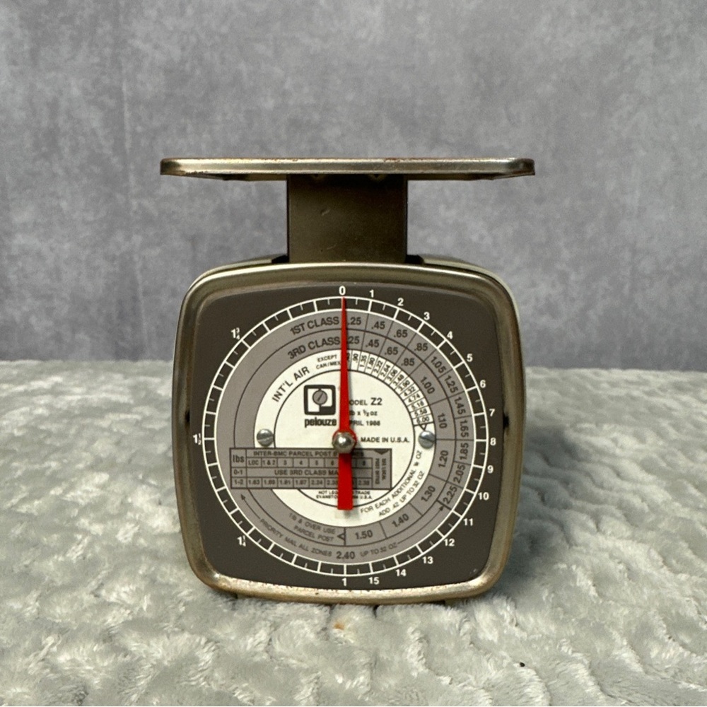 Vintage Pelouze Model Z2 Postal Parcels Scales Made In USA
